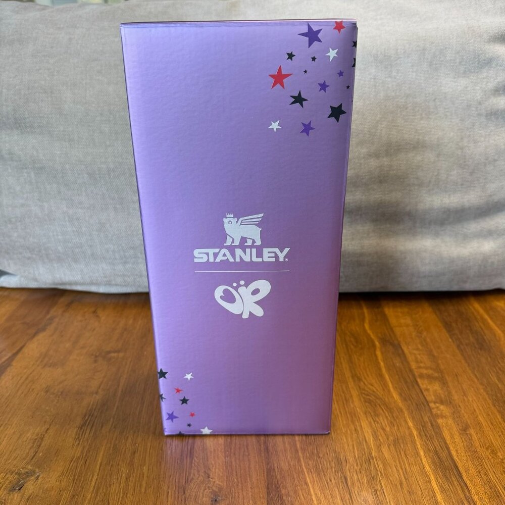 STANLEY X OLIVIA RODRIGO Quencher H2.O FlowState™ Tumbler 40 OZ NEW Purple NIB - Picture 9 of 12